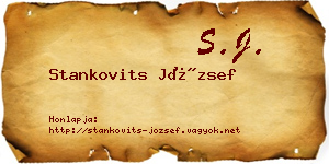Stankovits József névjegykártya